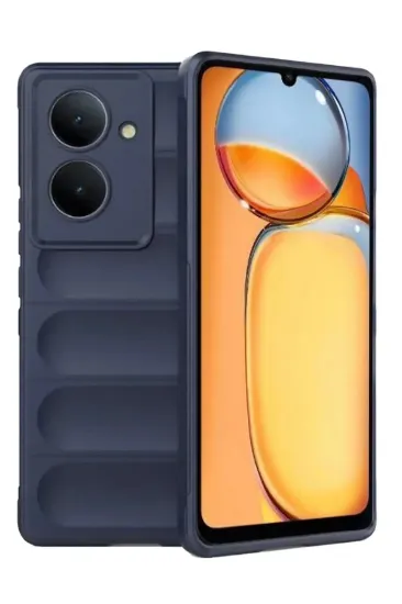 Newface Xiaomi Redmi 13C Kılıf Optimum Silikon - Lacivert resmi