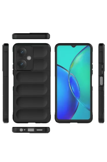 Newface Vivo Y27 Kılıf Optimum Silikon - Lacivert resmi