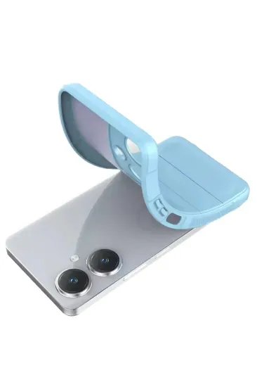 Newface Vivo Y27 Kılıf Optimum Silikon - Lacivert resmi