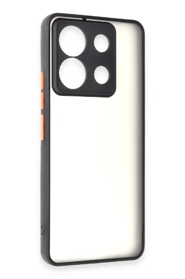 Newface Xiaomi Redmi Note 13 Pro 5G Kılıf Montreal Silikon Kapak - Siyah resmi