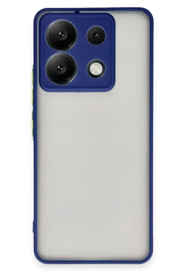 Newface Xiaomi Redmi Note 13 Pro 5G Kılıf Montreal Silikon Kapak - Lacivert resmi