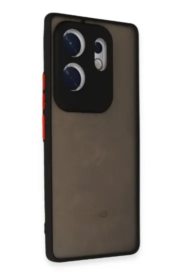 Newface İnfinix Zero 30 4G Kılıf Montreal Silikon Kapak - Siyah resmi