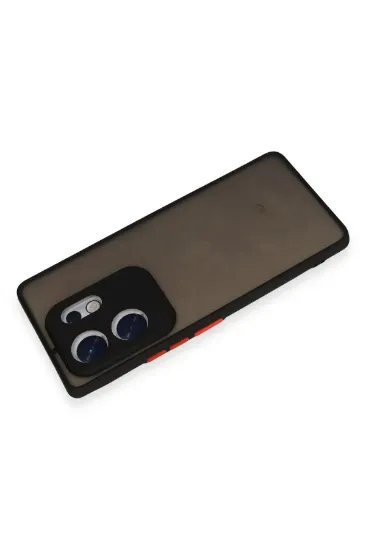 Newface İnfinix Zero 30 4G Kılıf Montreal Silikon Kapak - Siyah resmi