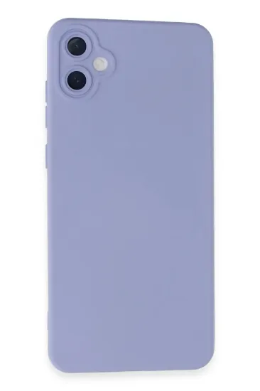 Newface Samsung Galaxy A05 Kılıf Nano içi Kadife Silikon - Lila resmi