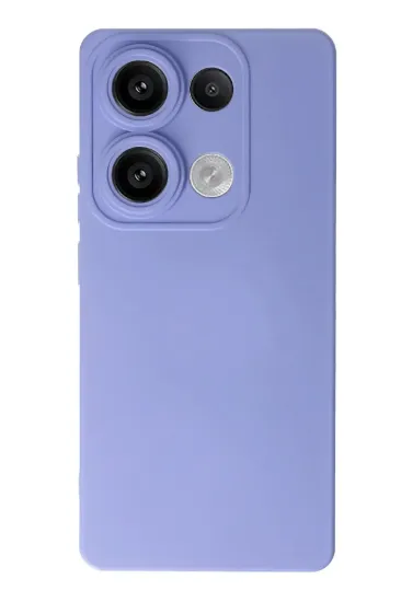 Newface Xiaomi Redmi Note 13 4G Kılıf Nano içi Kadife Silikon - Lila resmi