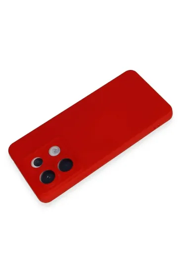 Newface Xiaomi Redmi Note 13 Pro 5G Kılıf Nano içi Kadife Silikon - Kırmızı resmi
