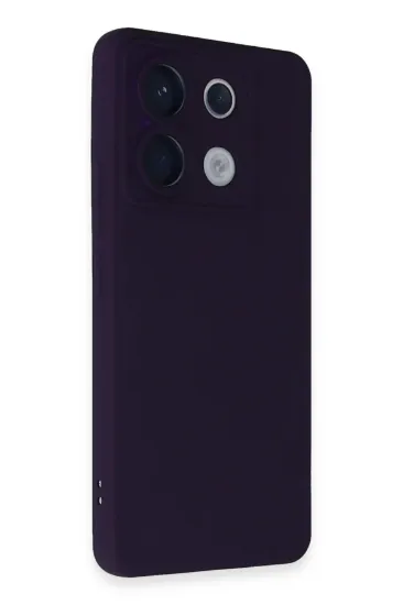 Newface Xiaomi Redmi Note 13 Pro 5G Kılıf Nano içi Kadife Silikon - Mor resmi