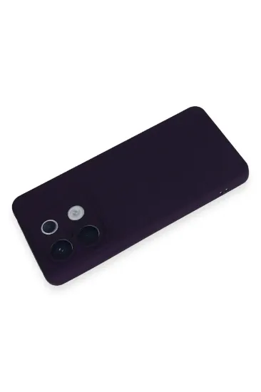 Newface Xiaomi Redmi Note 13 Pro 5G Kılıf Nano içi Kadife Silikon - Mor resmi
