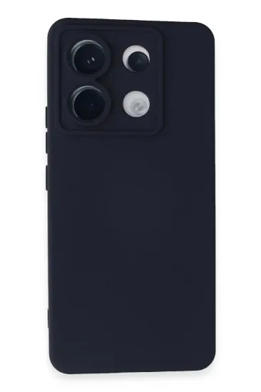 Newface Xiaomi Redmi Note 13 Pro 5G Kılıf Nano içi Kadife Silikon - Lacivert resmi
