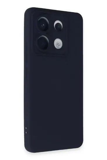 Newface Xiaomi Redmi Note 13 Pro 5G Kılıf Nano içi Kadife Silikon - Lacivert resmi
