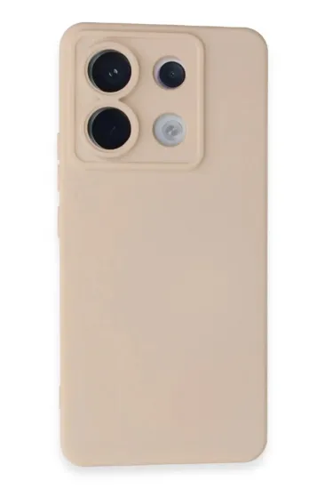 Newface Xiaomi Redmi Note 13 Pro 5G Kılıf Nano içi Kadife Silikon - Pudra resmi