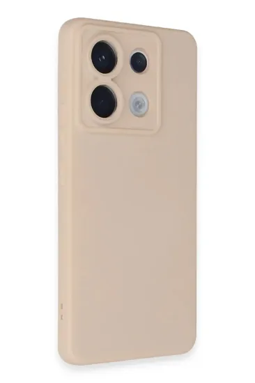 Newface Xiaomi Redmi Note 13 Pro 5G Kılıf Nano içi Kadife Silikon - Pudra resmi