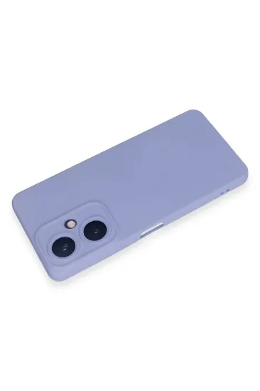 Newface Vivo Y27 Kılıf Nano içi Kadife Silikon - Lila resmi