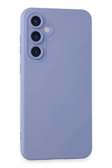 Newface Samsung Galaxy S24 Plus Kılıf Nano içi Kadife Silikon - Lila resmi