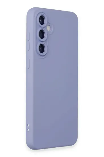 Newface Samsung Galaxy S24 Plus Kılıf Nano içi Kadife Silikon - Lila resmi