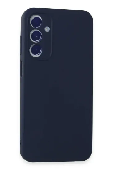 Newface Samsung Galaxy A25 5G Kılıf First Silikon - Lacivert resmi