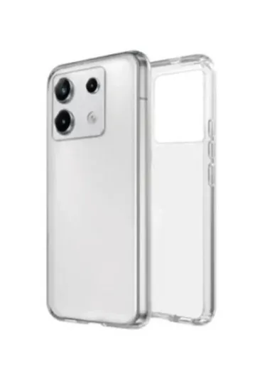 Newface Xiaomi Poco X6 Kılıf Lüx Şeffaf Silikon resmi