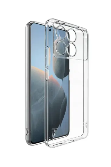 Newface Xiaomi Poco X6 Pro Kılıf Lüx Şeffaf Silikon resmi