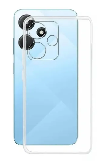 Newface İnfinix Hot 30i Kılıf Lüx Şeffaf Silikon resmi