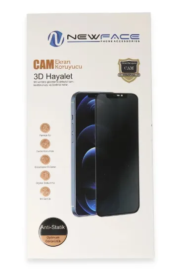 Newface İnfinix Hot 40i 3D Antistatik Hayalet Cam Ekran Koruyucu resmi