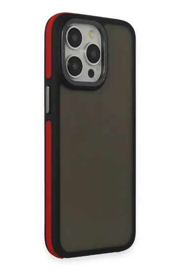 Newface iPhone 13 Pro Max Harvel Kapak - Kırmızı resmi