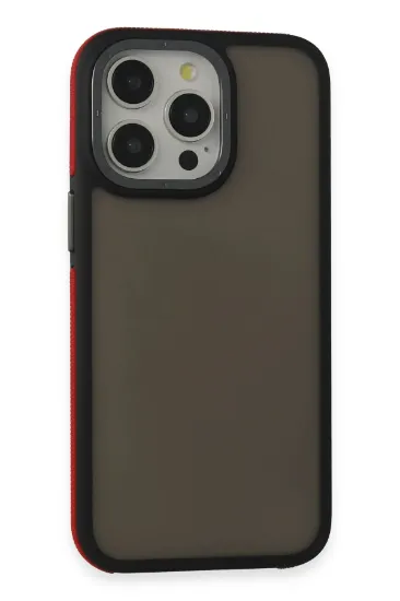 Newface iPhone 15 Pro Harvel Kapak - Kırmızı resmi