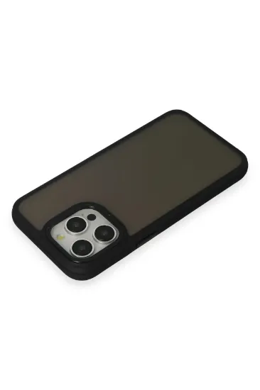 Newface iPhone 15 Pro Max Harvel Kapak - Siyah resmi