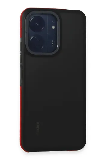 Newface Xiaomi Redmi 13C Harvel Kapak - Kırmızı resmi