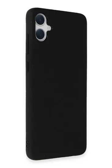 Newface Samsung Galaxy A05 Kılıf Taft Kapak - Siyah resmi
