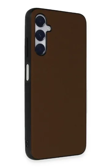 Newface Samsung Galaxy A05S Kılıf Taft Kapak - Kahverengi resmi