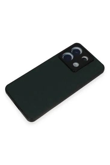 Newface Xiaomi Redmi Note 13 Pro 5G Kılıf Taft Kapak - Koyu Yeşil resmi