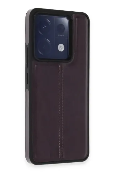 Newface Xiaomi Redmi Note 13 Pro 5G Kılıf Ozzi Kapak - Derin Mor resmi