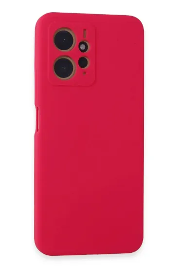 Newface Xiaomi Redmi Note 12 4G Kılıf Nano içi Kadife Silikon - Pembe resmi