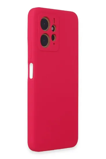 Newface Xiaomi Redmi Note 12 4G Kılıf Nano içi Kadife Silikon - Pembe resmi