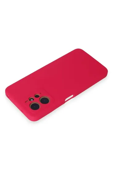 Newface Xiaomi Redmi Note 12 4G Kılıf Nano içi Kadife Silikon - Pembe resmi