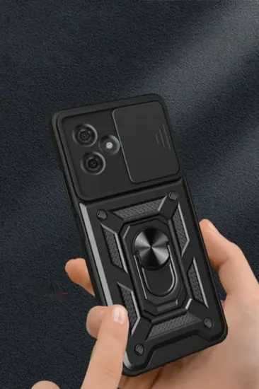 Newface Xiaomi Redmi Note 13 Pro Plus Kılıf Pars Lens Yüzüklü Silikon - Yeşil resmi