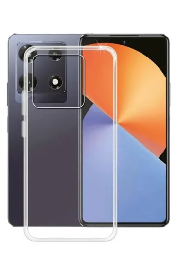 Newface İnfinix Note 30 Pro 4G Kılıf Lüx Şeffaf Silikon resmi