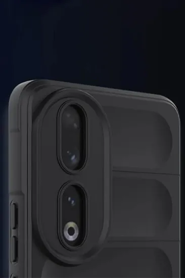 Newface Huawei Honor 90 Kılıf Optimum Silikon - Siyah resmi