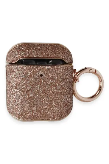 Newface Airpods 2 (2.nesil) Spell Simli Kılıf - Rose Gold resmi
