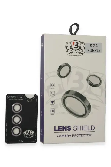 Newface Samsung Galaxy S24 Bilvis Titan Kamera Lens - Derin Mor resmi