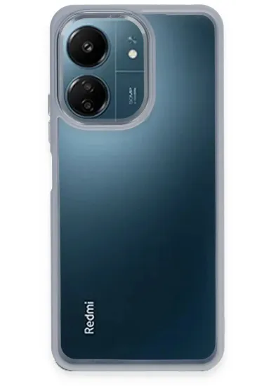 Newface Xiaomi Redmi 13C Kılıf Power Silikon - Sierra Blue resmi
