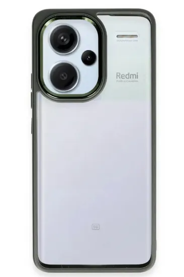 Newface Xiaomi Redmi Note 13 Pro Plus Kılıf Power Silikon - Koyu Yeşil resmi