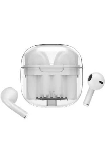 Newface LS-09 Bluetooth 5.3 TWS Kablosuz Airpods Kulaklık - Gümüş resmi