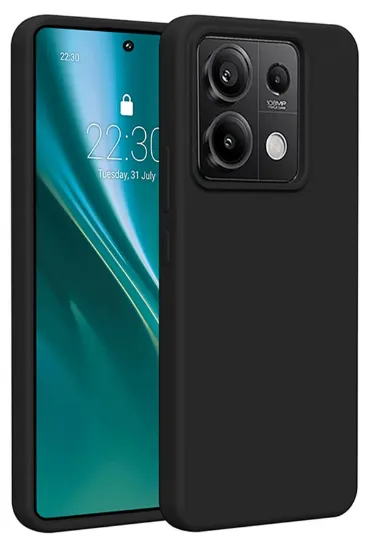Newface Xiaomi Redmi Note 13 Pro 5G Kılıf First Silikon - Siyah resmi