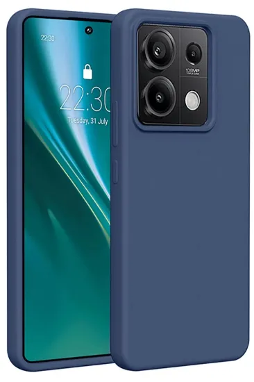 Newface Xiaomi Redmi Note 13 Pro 5G Kılıf First Silikon - Lacivert resmi