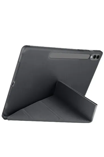 Newface Samsung Galaxy X610 Tab S9 FE Plus 12.4 Kılıf Kalemlikli Mars Tablet Kılıfı - Siyah resmi