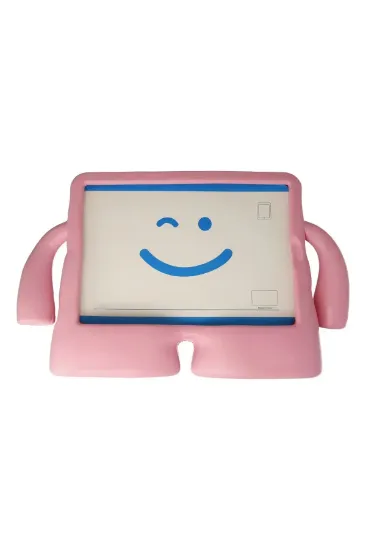 Newface Samsung Galaxy Tab A9 Plus Kılıf Karakter Tablet Silikon - Açık Pembe resmi