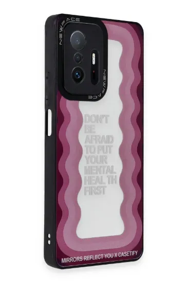 Newface Xiaomi Mi 11T Pro Kılıf Mirror Desenli Kapak - Mirror - 11 resmi