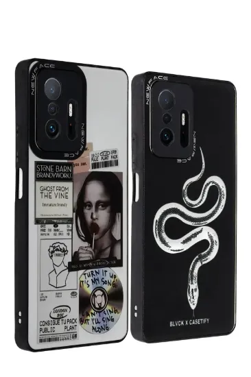 Newface Xiaomi Mi 11T Pro Kılıf Mirror Desenli Kapak - Mirror - 11 resmi