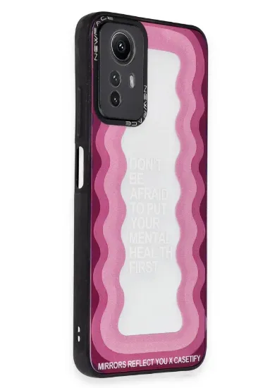 Newface Xiaomi Redmi Note 12 Pro 5G Kılıf Mirror Desenli Kapak - Mirror - 11 resmi